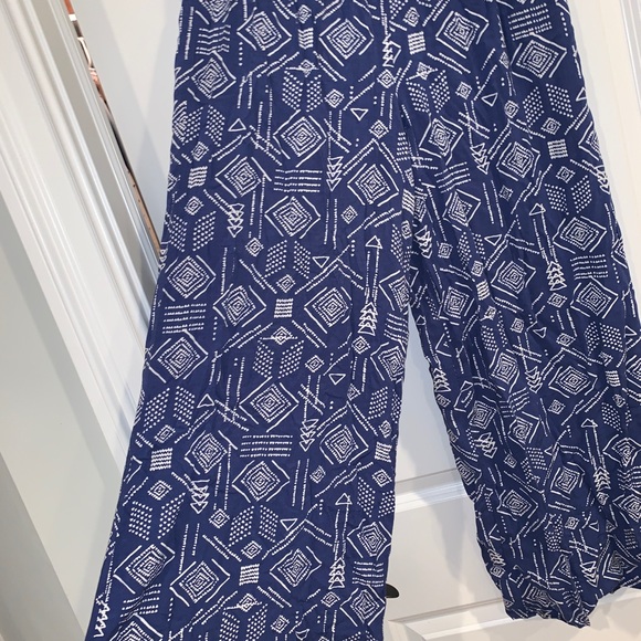 Mossimo Supply Co. Pants - Wide leg Aztec print pants